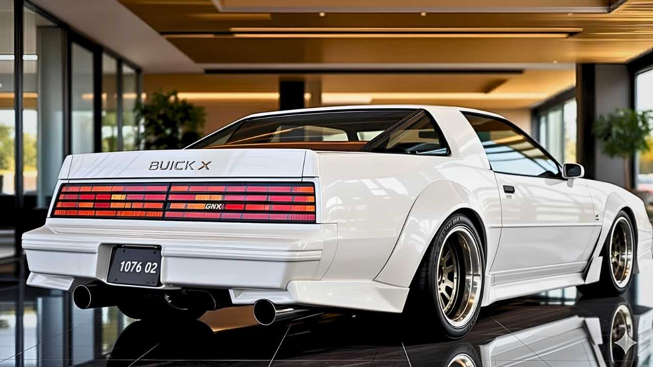 Buick GNX 2026: ¡El Regreso de una Leyenda – Potencia y Precisión Sin Igual