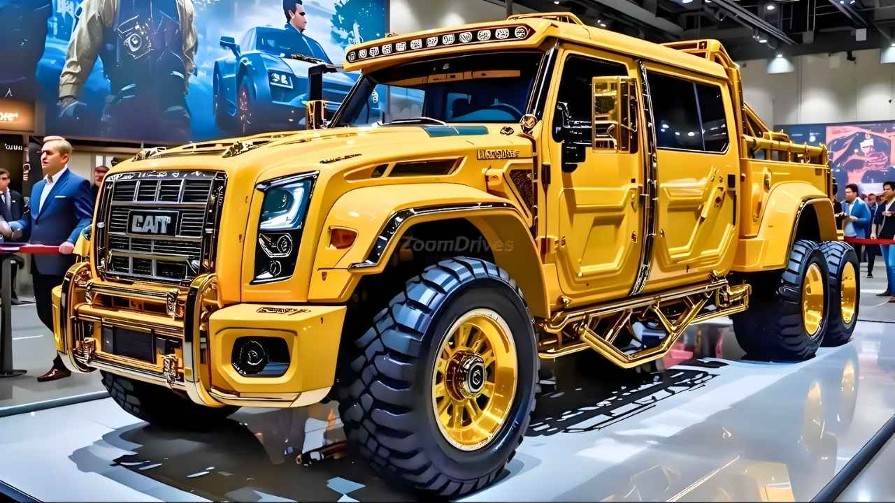 Caterpillar Pickup 2025: La Camioneta que Combina Potencia Extrema y Lujo Superior