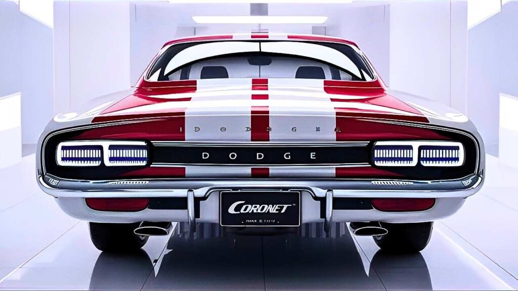 Dodge Coronet R/T 2026: Potencia Clásica con Tecnología Moderna y Diseño Inigualable
