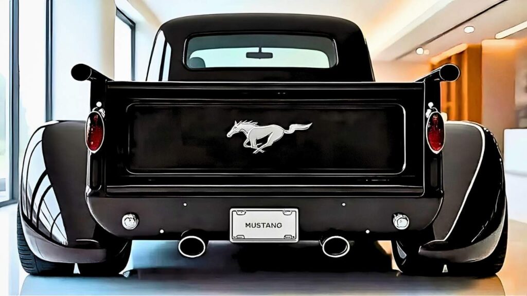 Ford Mustang Pickup Vintage 2026: El Ícono del Muscle Car se Encuentra con la Utilidad | Características, Especificaciones y Rendimiento