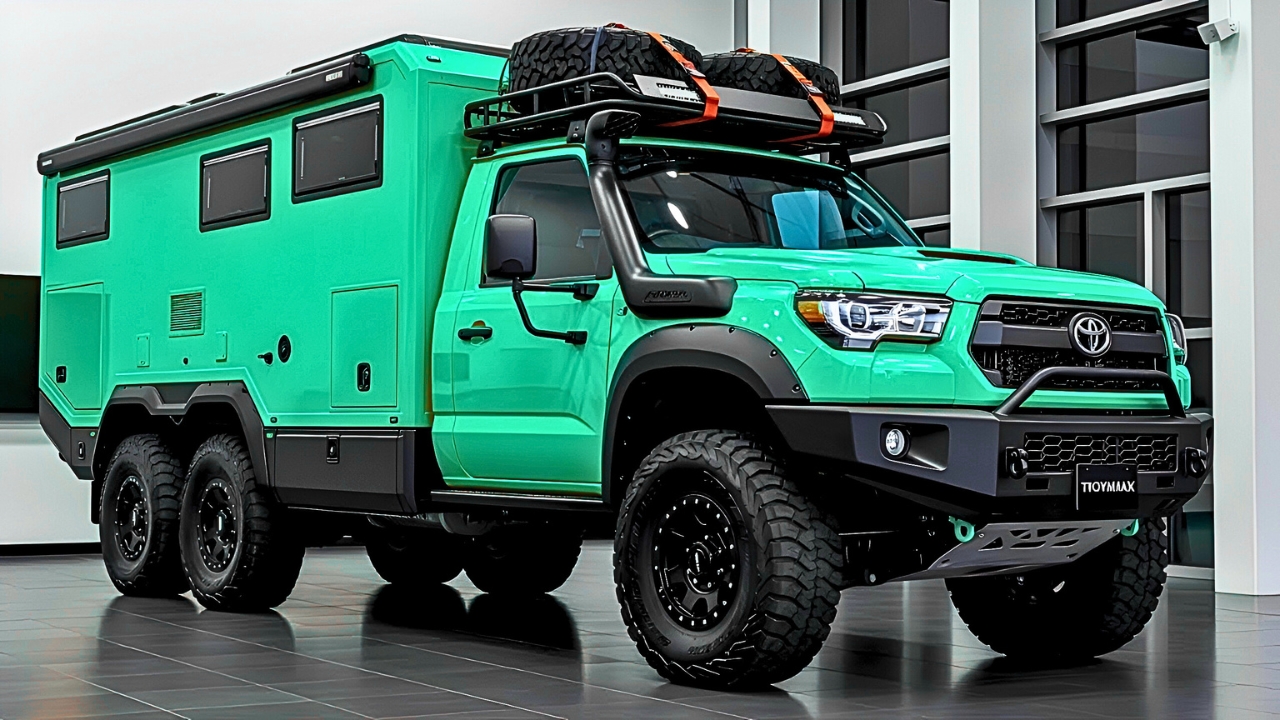 Autocaravana 2026 Toyota Terramax 6×6 – Lujo, Potencia y Aventura Todo TerrenoAutocaravana 2026 Toyota Terramax 6×6 – Lujo, Potencia y Aventura Todo Terreno