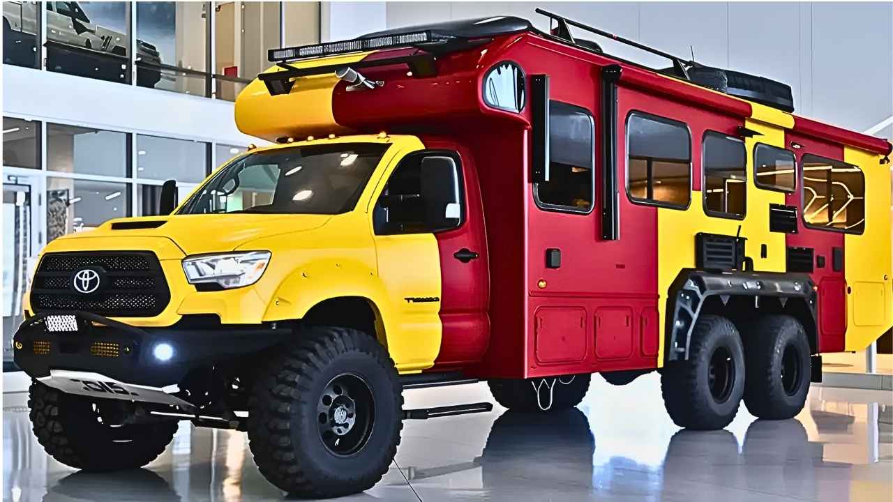 Toyota Sprinter 6×6 Camper 2026: Aventura Todoterreno con Lujo y Tecnología de Última Generación