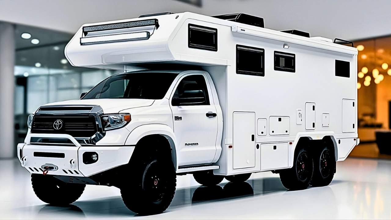 Toyota TrailForge 6×6 RV de Lujo 2026: La Máxima Aventura Todo Terreno y Comodidad en una Autocaravana 6x6 de Vanguardia